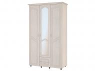 Шкаф Пехотин 3 Ангелина (мдф) 2170х540х дуб молочный дуб светлый