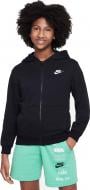 Джемпер Nike K NSW CLUB FT HD FZ LS LBR FD3017-010 р.XL черный