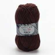 Пряжа для вязания Etrofil Punch 77080 Elite тёмно-коричневый 321 Пряжа для вязания Etrofil Punch 77080 Elite тёмно-коричневый 321