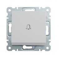 Кнопка дзвінка Makel Karea без підсвітки білий 57001050