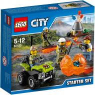 Конструктор LEGO City для начинающих Вулкан 60120