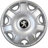 Колпак для колес SJS Peugeot 301 R15" 4 шт. серебряный