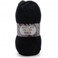 Пряжа для вязания Etrofil Punch 70964 Elite черный 314 Пряжа для вязания Etrofil Punch 70964 Elite черный 314