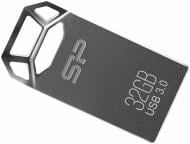 Флеш-память USB Silicon Power Jewel J50 32 ГБ USB 3.0 titanium (SP032GBUF3J50V1T)