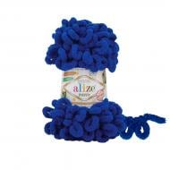 Пряжа для вязания Alize Puffy №984 электрический синий 4959