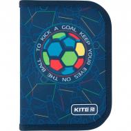 Пенал школьный 622 Kick a Goal 49678 KITE темно-синий