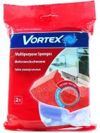 Губка для мытья посуды Vortex  2 шт.