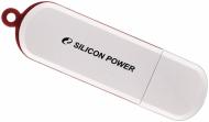 Флеш-память USB Silicon Power LUX mini 320 8 ГБ USB 2.0 white (SP008GBUF2320V1W)
