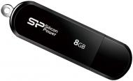 Флеш-память USB Silicon Power LUX mini 322 8 ГБ USB 2.0 black (SP008GBUF2322V1K)
