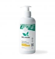 Засіб для ручного миття посуду DeLaMark з ефірною олією африканського лимона 0,5 л Засіб для ручного миття посуду DeLaMark з ефірною олією африканського лимона 0,5 л