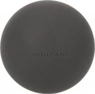 Масажний м'яч Endurance Silicone Lacrosse Ball чорний E252054-1012