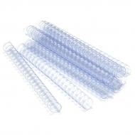 Пружина для брошурування Agent 25 мм прозорі 50 шт.