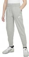 Брюки Nike K NSW CLUB FT JGGR LBR FD3019-063 р. M серый Брюки Nike K NSW CLUB FT JGGR LBR FD3019-063 р. M серый