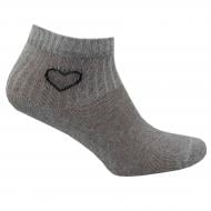 Шкарпетки дитячі для дівчаток Premier Socks Чисте серце р. 23-25 сірий
