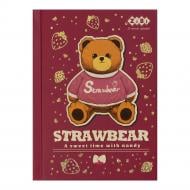 Блокнот Forme BEAR TOY А6 64 арк. світло-коричневий