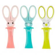 Ножницы детские Заяц в шляпе 13 см цвет в ассортименте Deli 6065