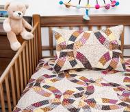 Комплект постельного белья Печворк 1,5 мульти Zastelli