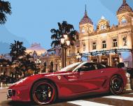 Картина по номерам Яркая феррари Идейка