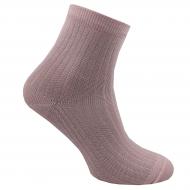 Носки детские для девочек Premier Socks высокие рубчик р. 18–20 серый