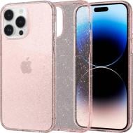 Чохол Spigen Liquid Crystal Glitter для Apple iPhone 14 Pro Max rose quartz (ACS04811)