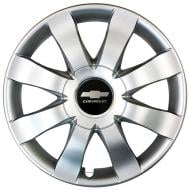 Колпак для колес SJS Chevrolet 323 R15" 4 шт. серебряный