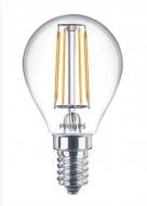 Лампа светодиодная Philips 6 Вт P45 прозрачная E14 220 В 929002028592