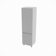 Шафа під холодильник Влада (П 60 Х (720)ліва) сірий оксамит/попелястий Світ Меблів