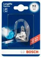 Автолампа галогенная Bosch Longlife Daytime H3 55 Вт 1 шт.(1987301053)