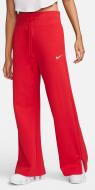 Брюки Nike W NSW PHNX FLC HR PANT WIDE DQ5615-657 р. L красный