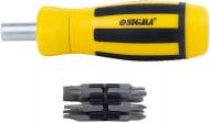 Викрутка Sigma з реверсом + біти 12 шт CrV 4001831