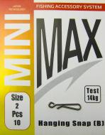 Застежка MiniMax Hanging Snap (B) 10 шт. YM-2032-2