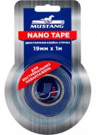 Двостороння клейка стрічка Mustang NANO TAPE прозора