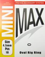 Заводное кольцо MiniMax Oval Rig Ring 10 шт. 4.5мм YM-6047-4,5