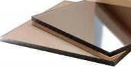 Поликарбонат монолитный SOTON Solid Pro 4мм, 3000х1025мм бронзовый
