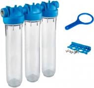 УЦЕНКА! Корпус фильтра Atlas Filtri DP Trio TS 1/2 OT 20" kit ZA1401301 (УЦ №26)