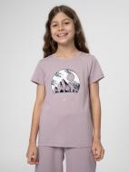 Футболка 4F 4FJSS23TTSHF389-52S р.128 фиолетовый