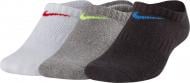 Носки Nike Y NK EVERYDAY CUSH NS SX6843-906 р.S белый/серый/черный 3 шт.