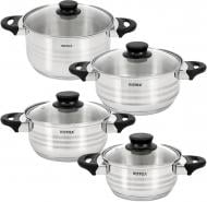 Набор посуды Rotex 8 предметов Milano RC022-8L