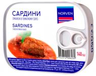 Сардини Norven у томатному соусі смажені 140 г