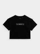 Футболка 4F 4FJSS23TTSHF393-20S р.134 черный