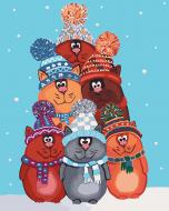 Картина за номерами Веселі пухнастики Ідейка