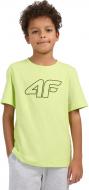 Футболка 4F TSHIRT M3007 4FJWSS26TTSHM3007-45S р.164 зеленый