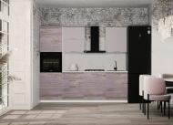 Кухня модульна ROKO Руна пряма ДСП 2,4×2,4м макіато/дуб димчастий/білий Кухня модульна ROKO Руна пряма ДСП 2,4×2,4м макіато/дуб димчастий/білий