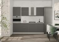 Кухня модульна ROKO Руна пряма МДФ 2,4×2,4м лід/білий Кухня модульна ROKO Руна пряма МДФ 2,4×2,4м лід/білий