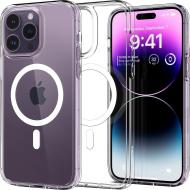 Чехол Spigen Ultra Hybrid MagFit для Apple iPhone 14 Pro white (ACS04969)