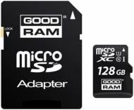 Карта пам'яті Goodram microSDXC 128GB Class 10 UHS I+ adapter (SDU128GXCUHS1AGRR10)