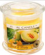 Свеча ароматическая Pako-If в стекле 10 x 7.6 см Дыня (А-197 М)