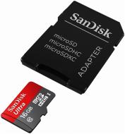 Карта пам'яті SanDisk microSDHC 16GB Mobile Ultra Class 10 UHS 80MB/s (SDSQUNC-016G-GN6MA) Карта пам'яті SanDisk microSDHC 16GB Mobile Ultra Class 10 UHS 80MB/s (SDSQUNC-016G-GN6MA)