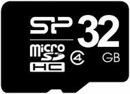 Карта пам'яті Silicon Power microSDHC 32GB Class 4 (SP032GBSTH004V10)