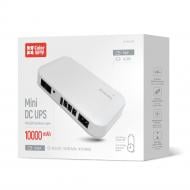 Джерело безперебійного живлення (ДБЖ) ColorWay UPS для роутера 10000mAh 21W DC 5V/9V/12V/24V CW-PB100LI3WT
